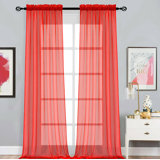 Red Sheer Curtains Drapes You Ll Love In 2020 Wayfair