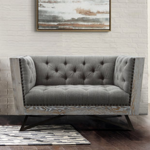 Klahn Chesterfield Chair by Everly Quinn Comparison