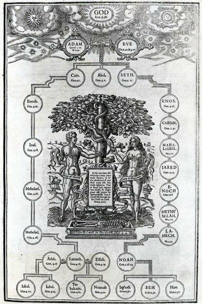 East Urban Home Leinwandbild Stammbaum von Adam und Eva, 1556 | Wayfair.de