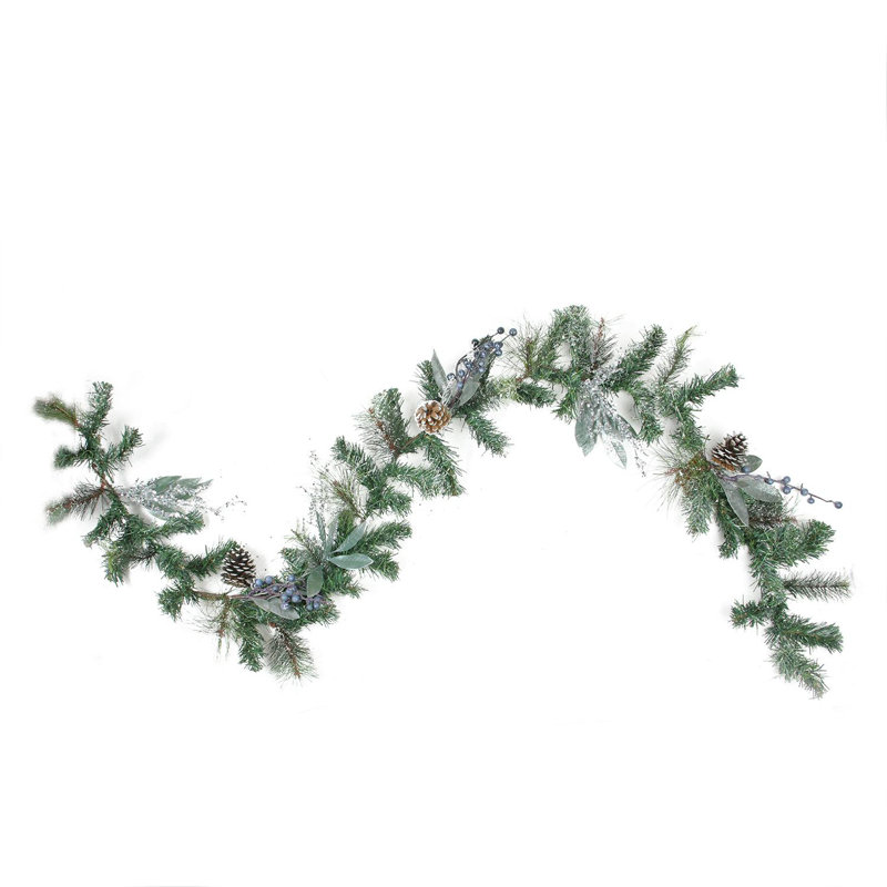 The Holiday Aisle Mixed Pine Blueberries And Snowy Pine Cones