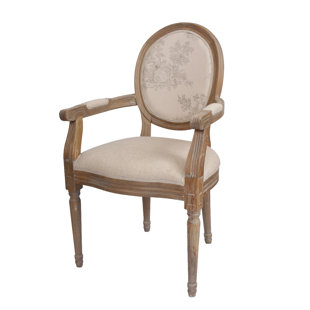 French Shabby Chic Chairs Wayfair Co Uk Acanthe Upholstered Dining Chair