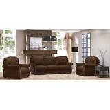 Tiffany 3 Piece Leather Living Room Set by Westland and Birch