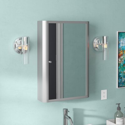 Find the Perfect Silver Surface Mount Medicine Cabinets | Wayfair