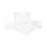 White Desktop Organization You Ll Love In 2020 Wayfair