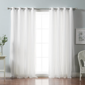 white curtains & drapes you'll love | wayfair white curtains & drapes you'll love | wayfair