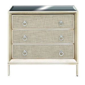 Find The Best Mirrored Cabinets Chests Wayfair 3 Drawer Wood And Metal Mirror Accent Chest