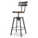 17 Stories Keyosha Swivel Solid Wood Adjustable Height Bar Stool ...