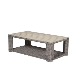 Gilcrease Rattan Coffee Table By Sol 72 Outdoor