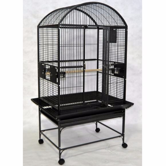 large white bird cage