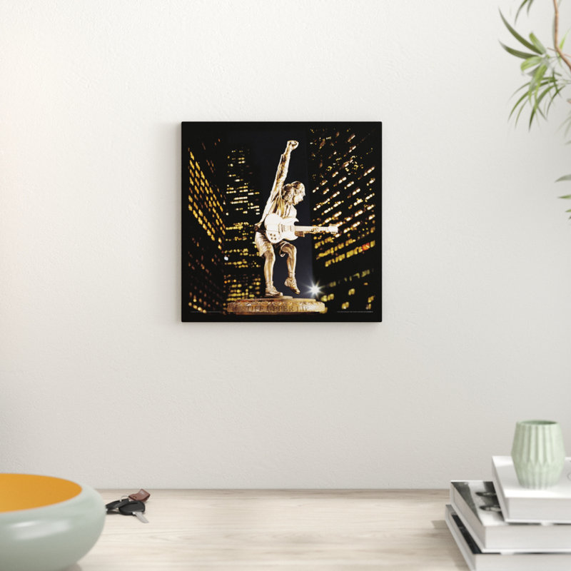 East Urban Home Acdc Stiff Upper Lip Album Cover Framed Wall Art Wayfair Co Uk