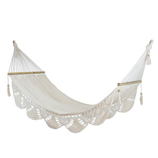Go to store & view more images Vosburg Montelimar Sands Cotton Tree Hammock by Ophelia & Co.