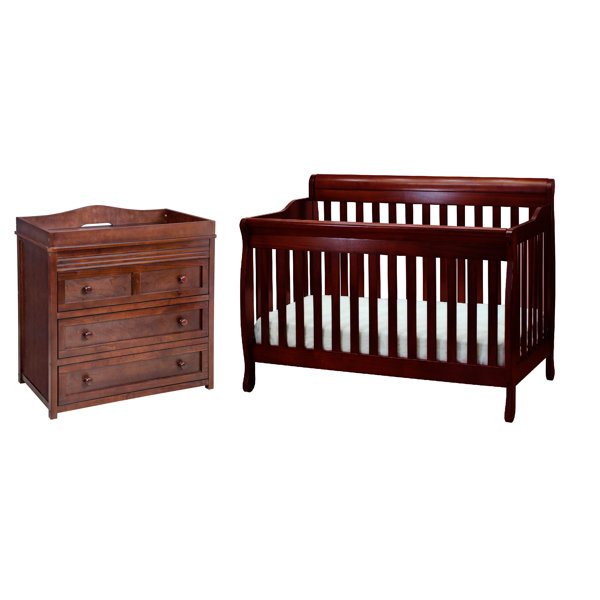Viv Rae Jaden Convertible Standard 2 Piece Nursery Furniture Set