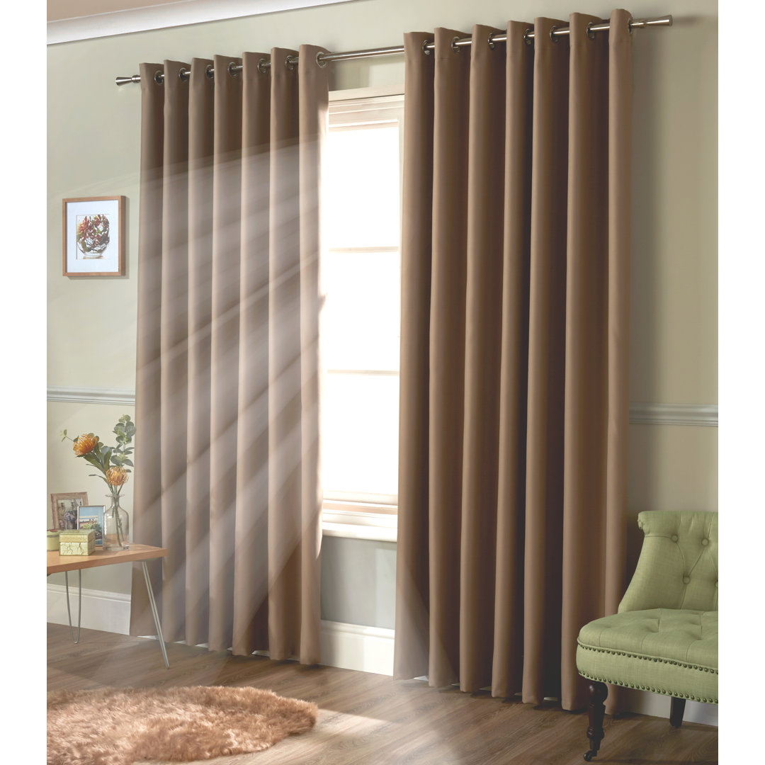 Strome Eyelet Room Darkening Thermal Curtains