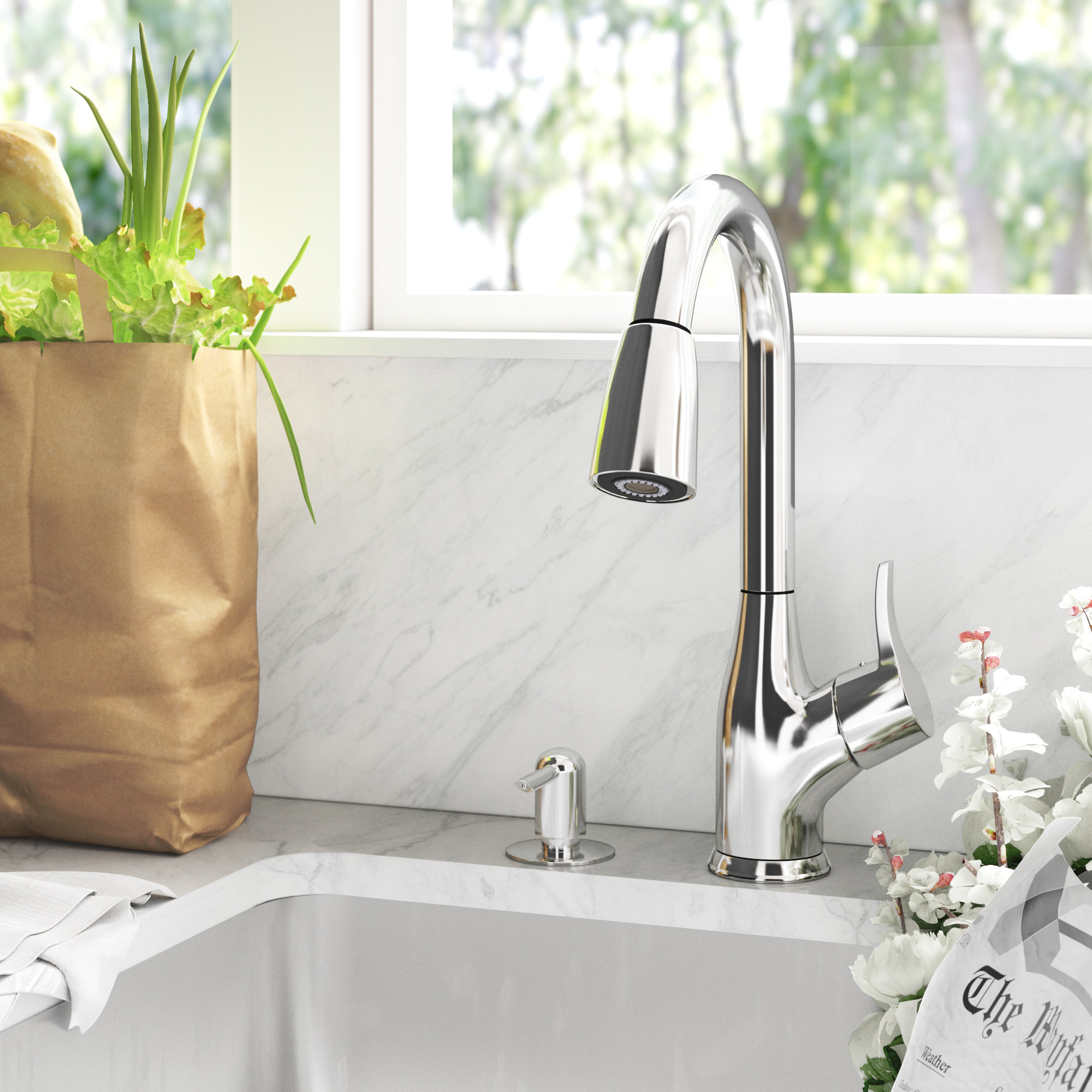 Farmhouse Country Kitchen Faucets You Ll Love In 2020 Wayfair