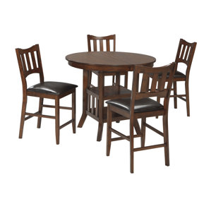 Zaftig 5 Piece Dining Set by Red Barrel Studio