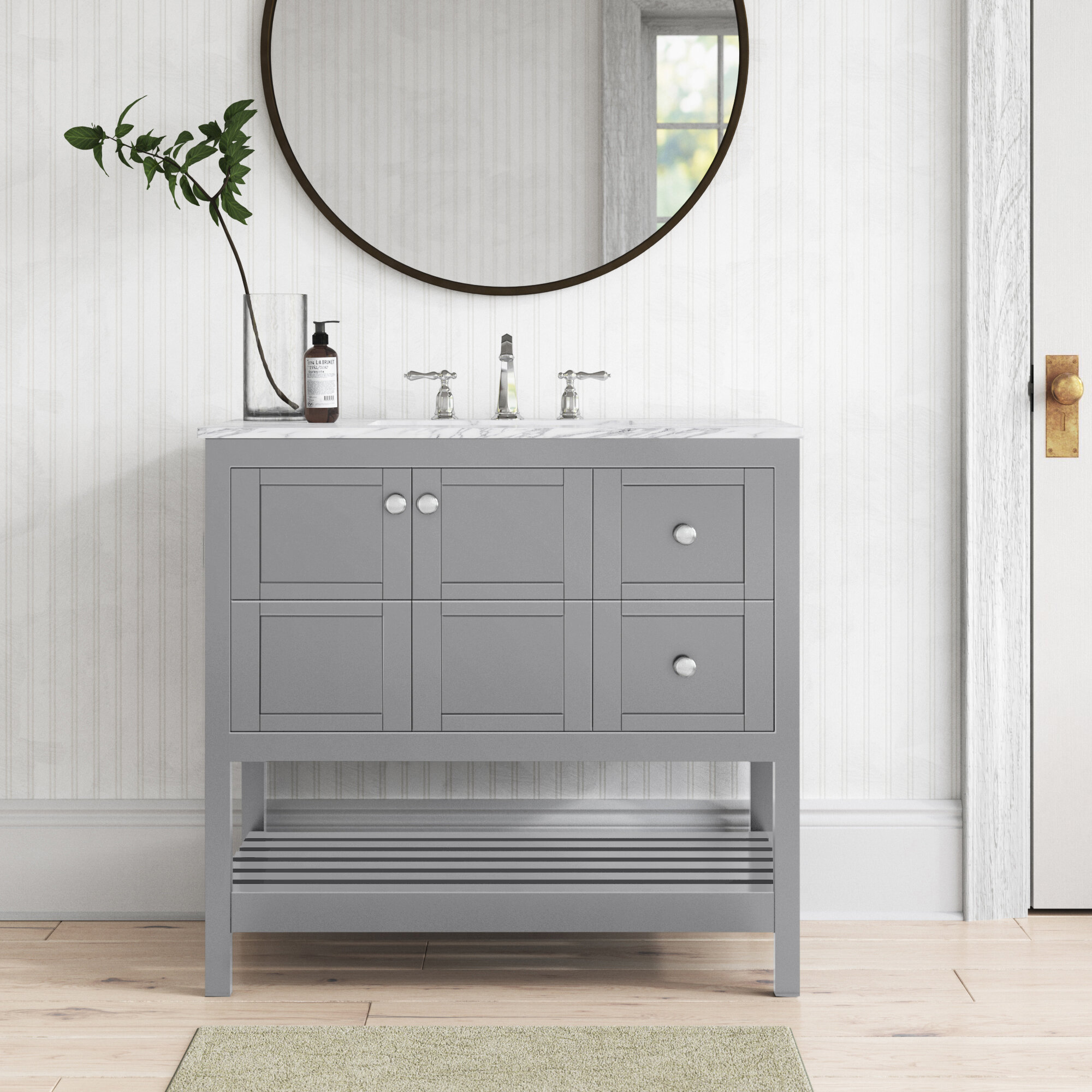 Birch Lane Dicus 36 Single Bathroom Vanity Set Reviews Wayfair