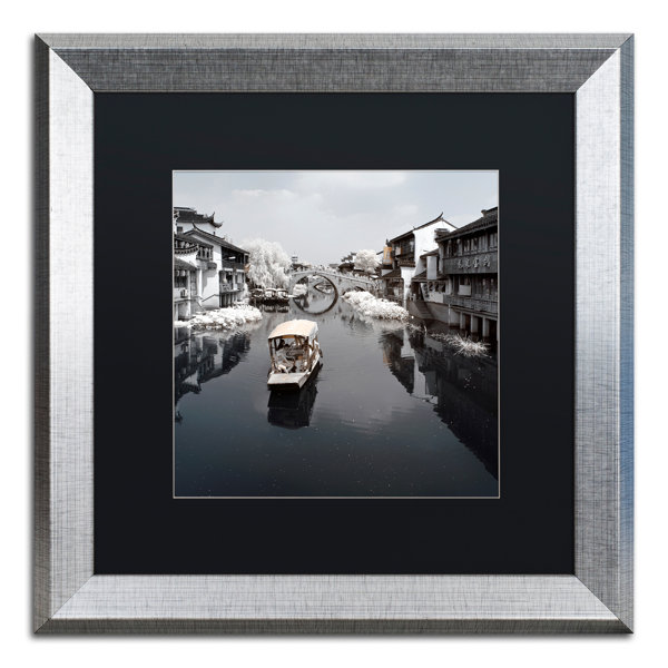 Trademark Art White City By Philippe Hugonnard Framed Photographic Print Wayfair