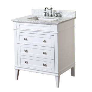 30 Inch Bathroom Vanities You Ll Love Wayfair Quickview Kitchen Bath Collection Eleanor 30 Single Bathroom Vanity Set
