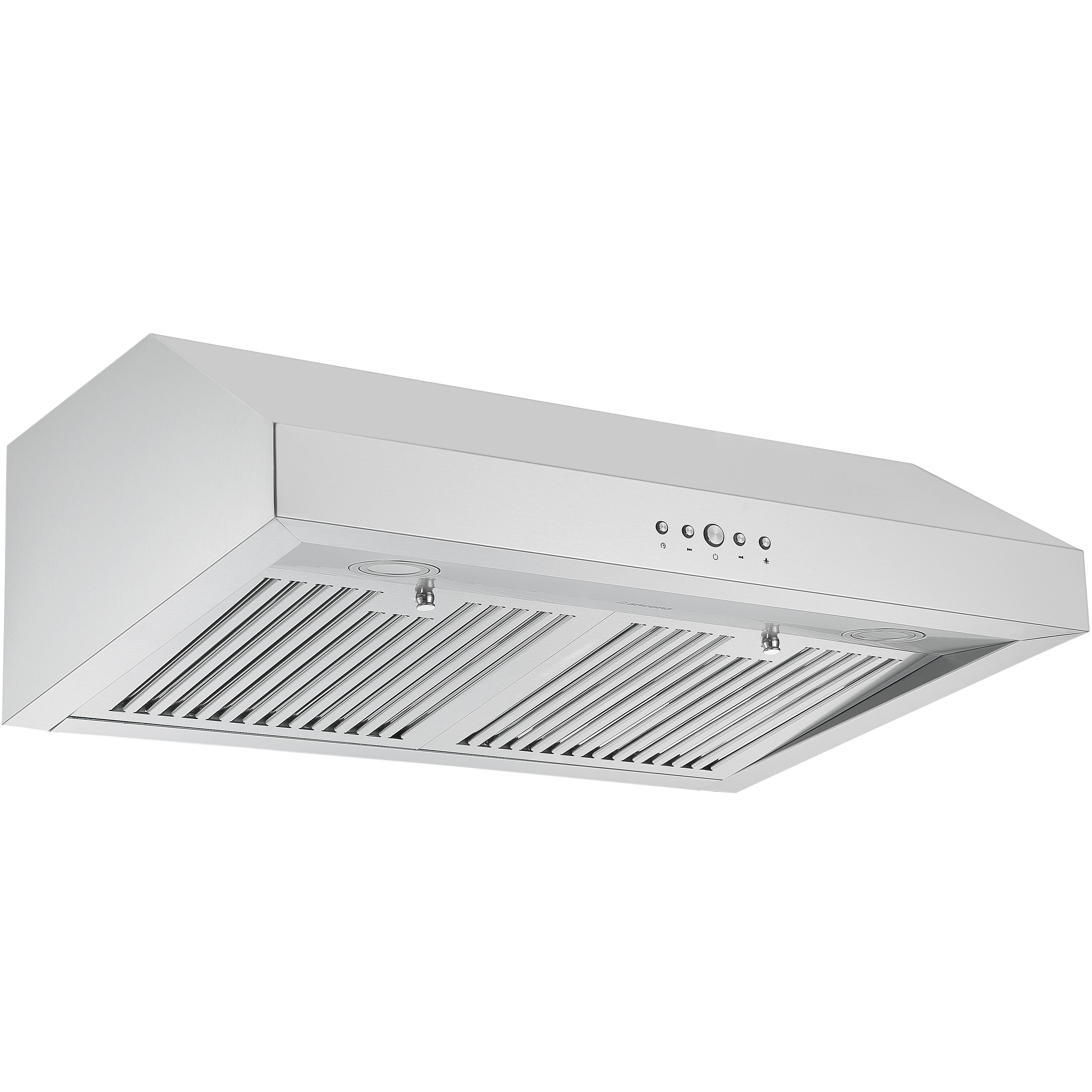 Ancona 30 in. Ducted Under Range Hood in Stainless Steel Wayfair