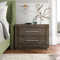 oversized nightstand with drawers