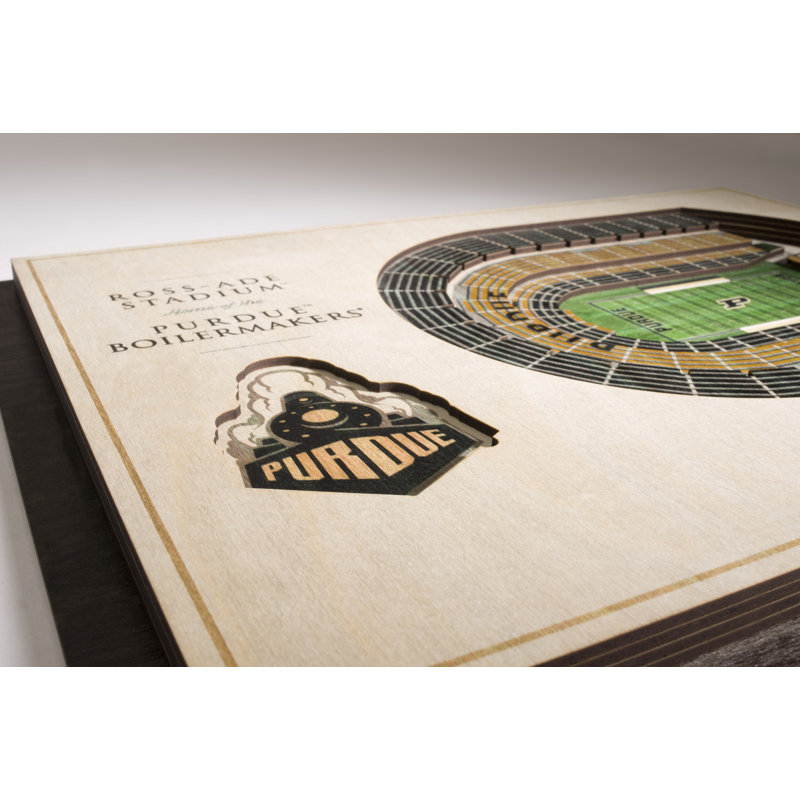 Youthefan Ncaa Purdue Boilermakers Football 5 Layer Stadiumviews