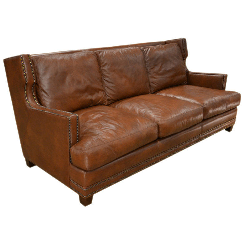 Omnia Leather Dunhill Sofa Wayfair Omnia Leather Dunhill Sofa