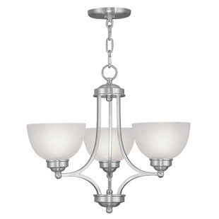 Go to store & view more images Irwin Contemporary 3-Light Shaded Chandelier by Alcott Hill
