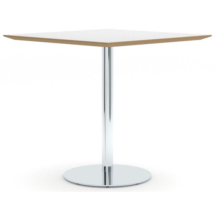 30 Square Clic High Table On Pedestal Base 30 Square Clic High Table On Pedestal Base