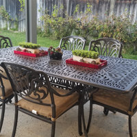 lebanon 7 piece dining set with cushions