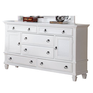 Mapleton 6 Drawer Combo Dresser by Darby Home Co
