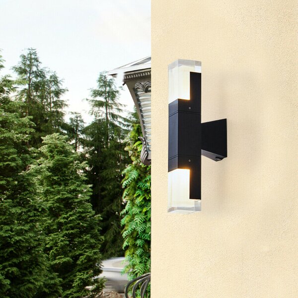 10W Modern Cube Wall Light LED Sconce Lighting Indoor Outdoor Waterproof Lamp