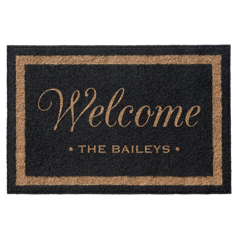 Canora Grey Bowdoin 36 X 24 All Weather Personalized Non Slip