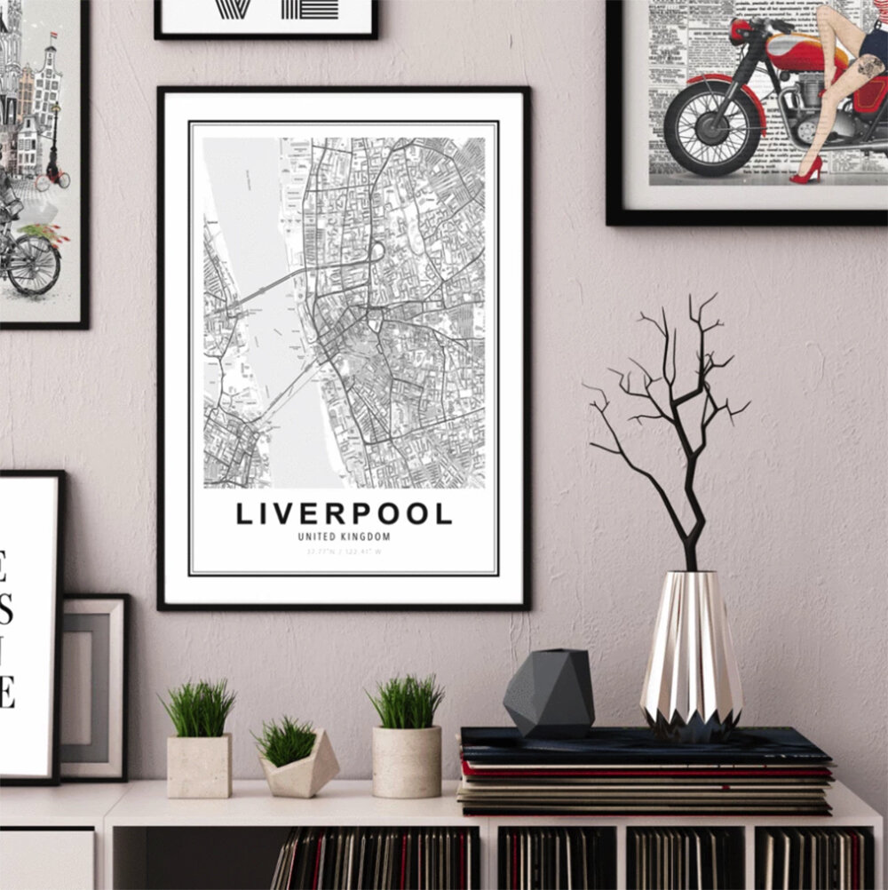 Get Liverpool City Framed Pictures Pictures