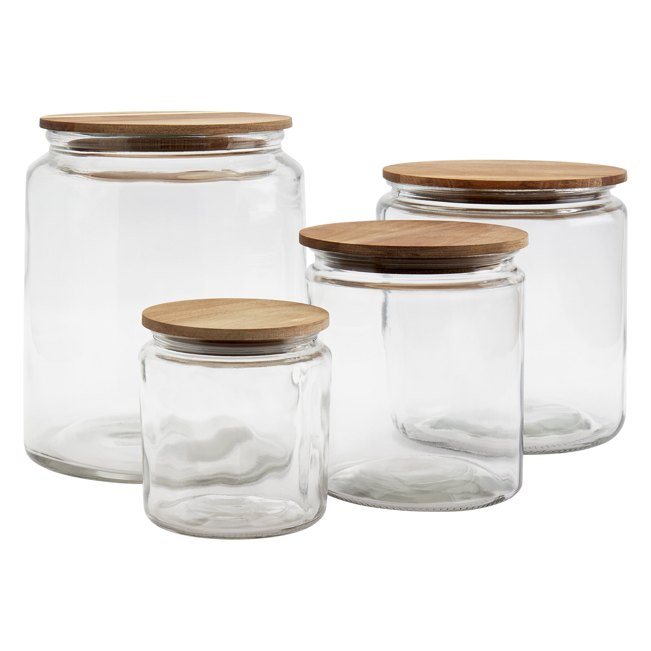 Biscuit Canister Strong & Durable Stylish Marble Effect Kitchen Storage Set 