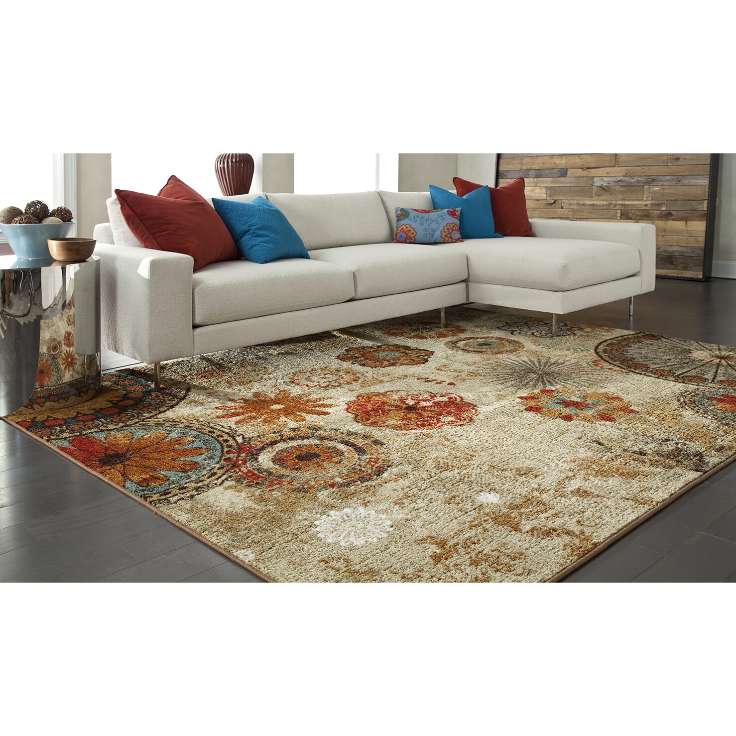 Red Barrel Studio Akron Beige Area Rug & Reviews Wayfair