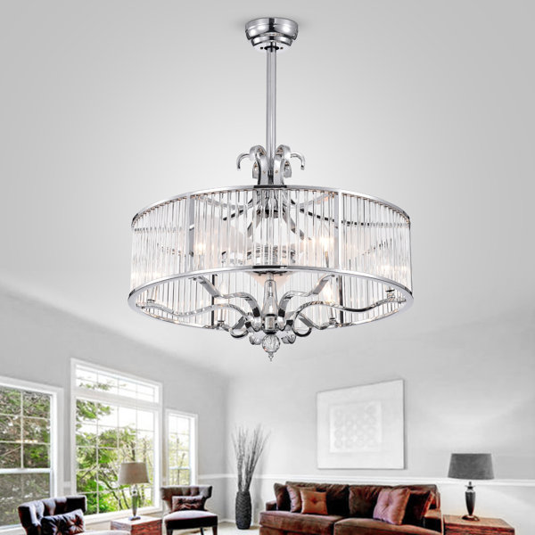 Rosdorf Park Christie 3 - Blade Chandelier Ceiling Fan ...