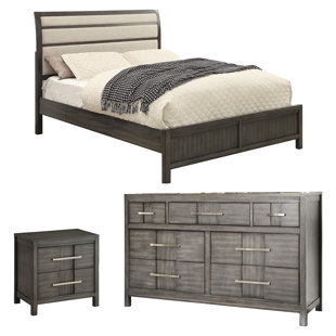 Transitional Style Wood Bedroom Furniture Wayfair