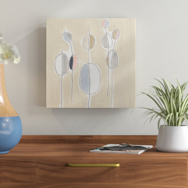 George Oliver String Garden Iv Acrylic Painting Print On Wrapped