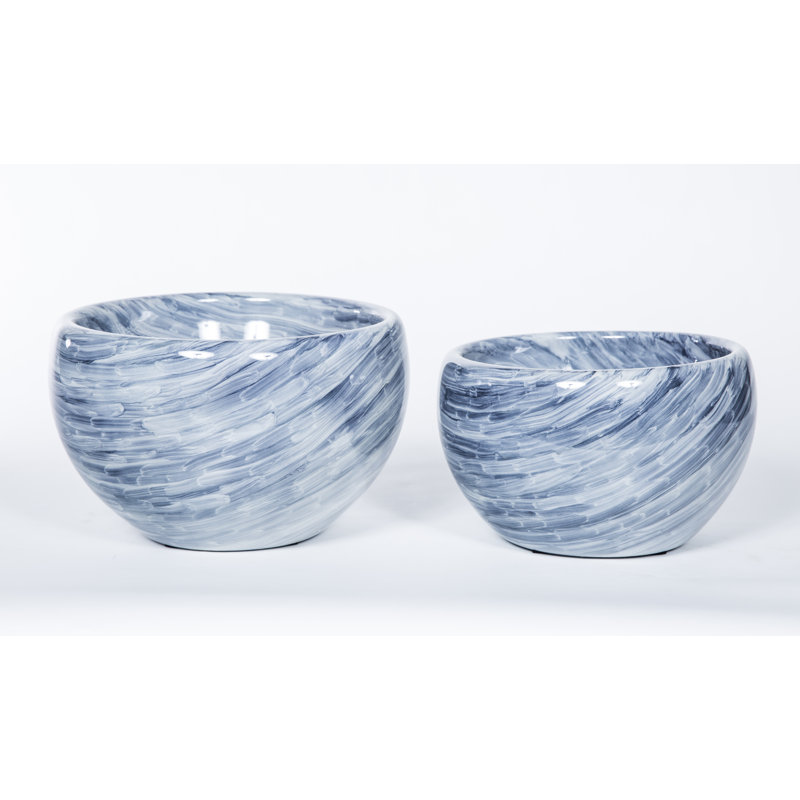 Prima Design Source Matters Hand Blown Glass Decorative Bowl