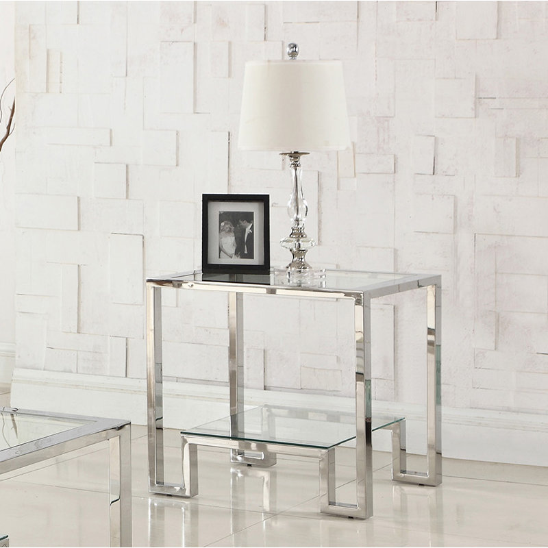 Orren Ellis Mcauley End Table Wayfair