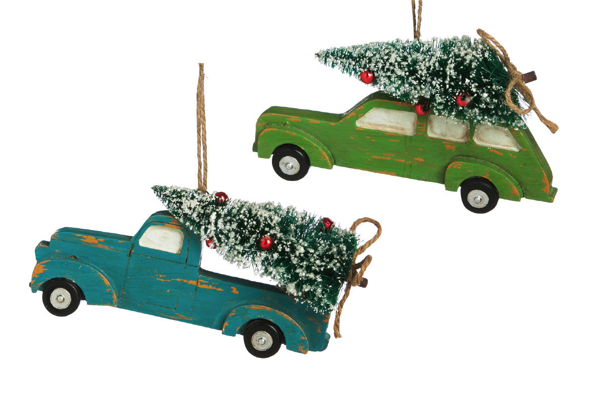 car christmas ornaments