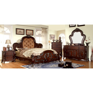 Lancaster Upholstered Platform Bed by Hokku Designs