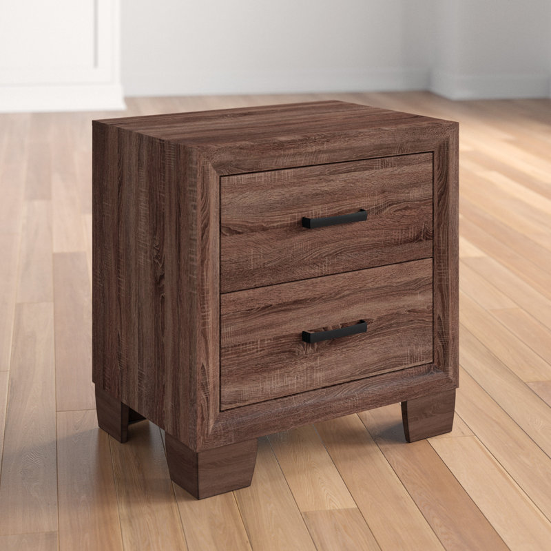 Three Posts Casa 2 Drawer Nightstand Reviews Wayfair