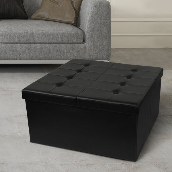 Folding Storage Ottoman Wayfair