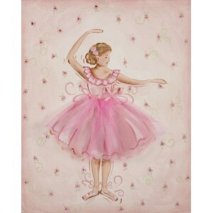 Tutu Ballerina Canvas Art