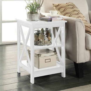 White Washed End Table Wayfair Quickview