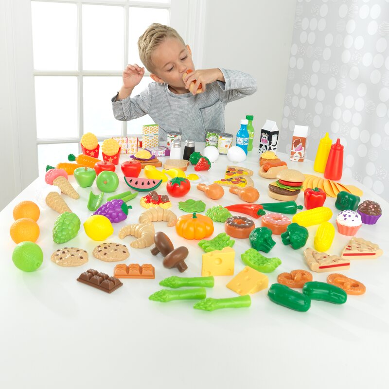 kidkraft deluxe tasty treats pretend play food