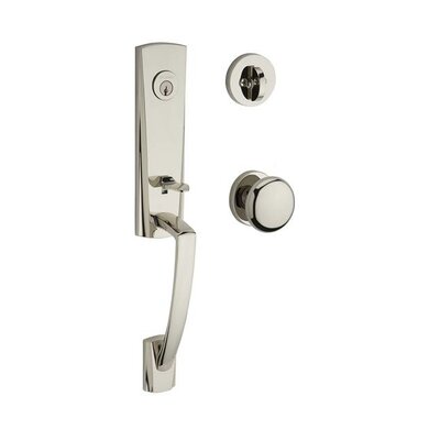 Miami Single Cylinder Handleset With Round Door Knob And