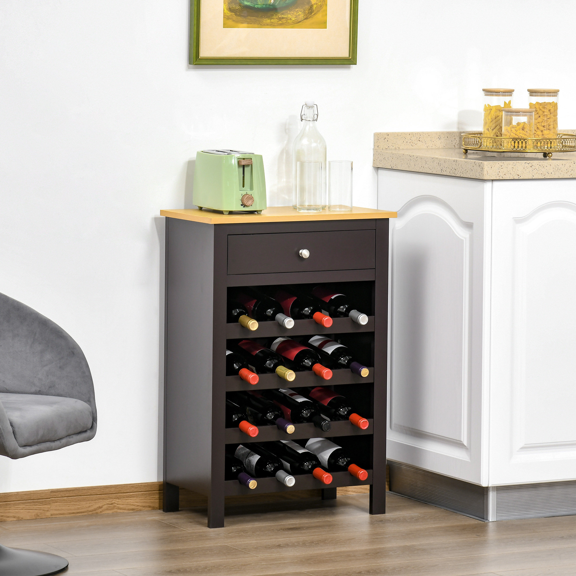 Ebern Designs Oey Bar Wine Storage Wayfair