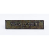 Stay Awhile Sign Wayfair